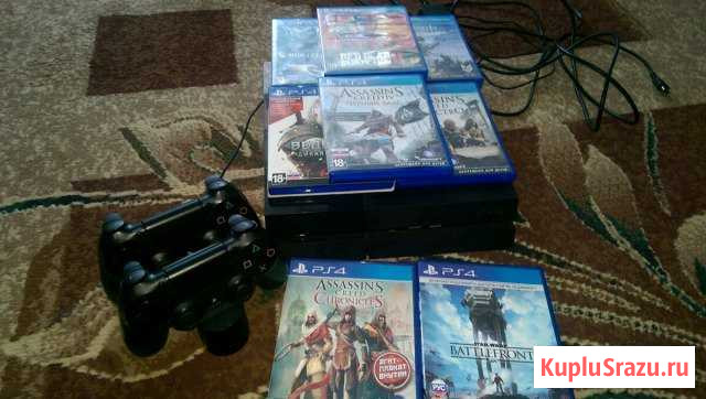 Продам ps 4 fat 500 Гб Братск - изображение 1