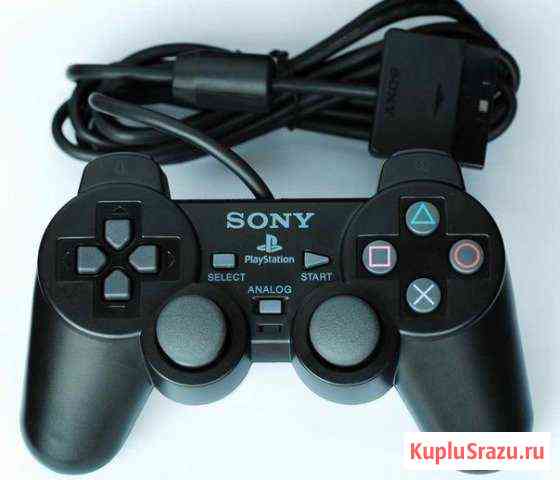 PS 2 Controller Analog Black (no box) Ковров