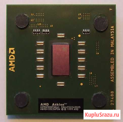 Athlon XP 2500+ Barton(Socket A) +кулер Калуга - изображение 1