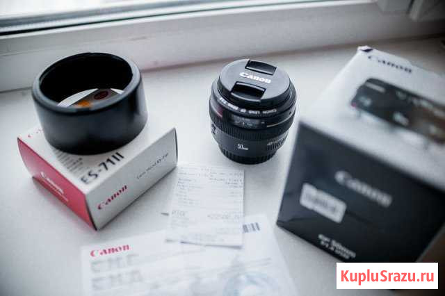 Бленда для Canon 50mm 1.4 Калуга - изображение 1