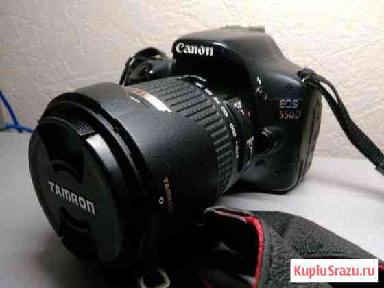 Продаю фотоаппарат canon550 с теле объективом 18-2 Киров