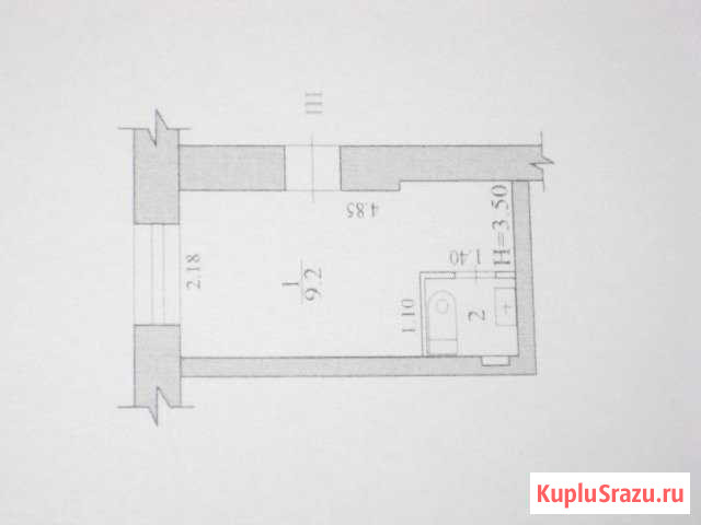 Торговое помещение, 13 кв.м. Камышин - изображение 1