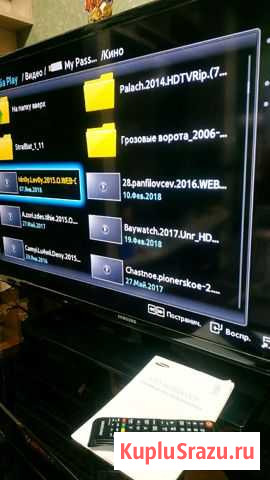 Идеальный Led тв.Full HD Т2 40103см SAMSUNG.5007K Вологда - изображение 1
