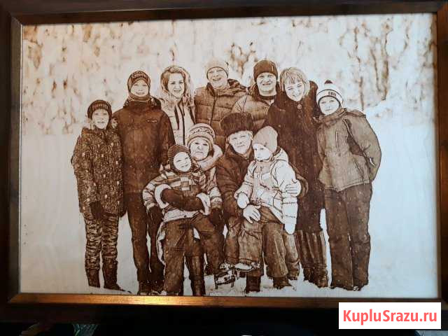 Портреты, картины выжженые на дереве Вологда - изображение 1