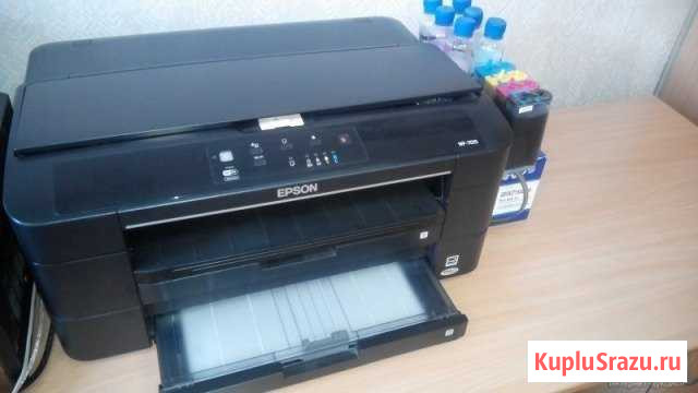 Мфу принтер epson workforce wf-7015 струйный Красноярск - изображение 1