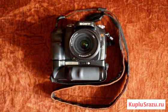 Sony dslr A100 + DT3,5-5,6/18-70 + Vertical Grip Норильск