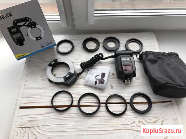 Макро вспышка Meike MK-14EXT для Nikon Норильск - изображение 1
