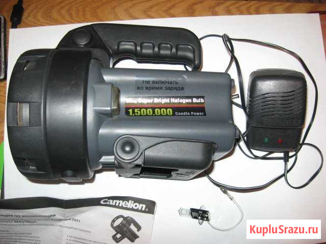 Camelion 2931 галагеновый аккумуляторный фонарь Курган - изображение 1