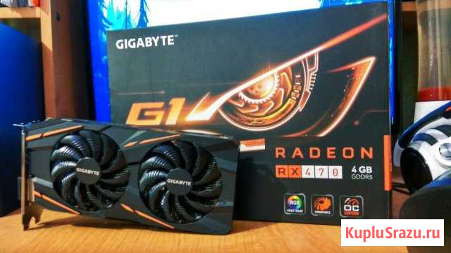 Видеокарта RX 470 G1 gaming (4GB) Нальчик - изображение 1