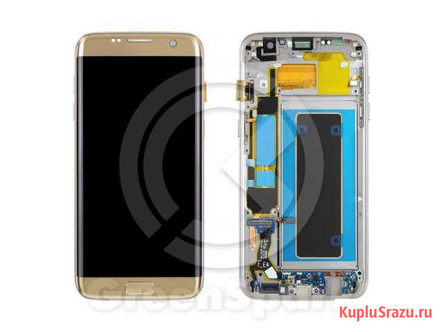 Дисплей для SAMSUNG G935F Galaxy S7 Edge +тач зо Новосибирск - изображение 1