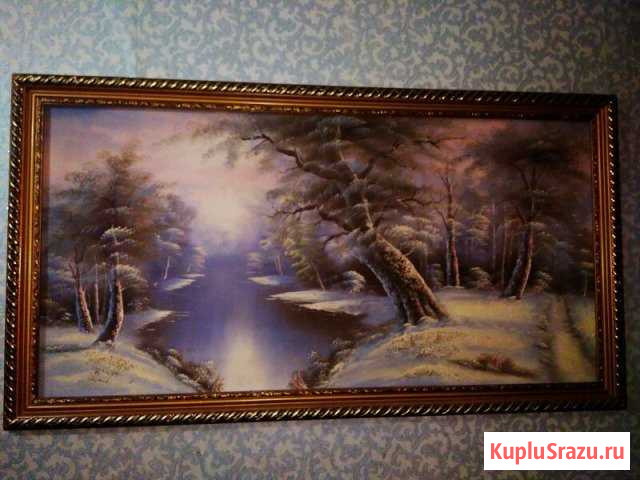 Картина маслом на холсте Новокузнецк - изображение 1