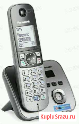 Радиотелефон с автоответчиком panasonic kx tg6821r Кемерово - изображение 1