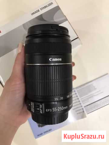 Canon efs 55-250 mm f/4-5,6 IS II Кемерово - изображение 1