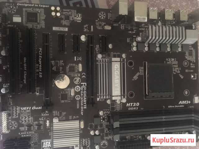 Материнская плата Gigabyte GA-970A-DS3P FX rev. 2 Сыктывкар - изображение 1