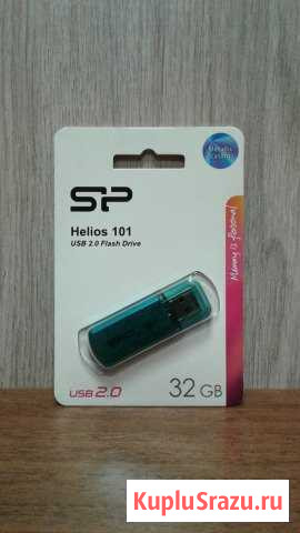 Флешка 32GB USB 2.0 Silicon Power USB Drive Helios Кострома - изображение 1