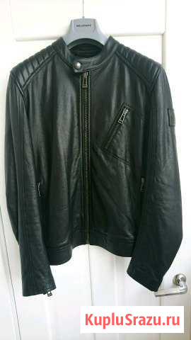 Кожаная куртка belstaff v-racer 52 made in italy Севастополь - изображение 1