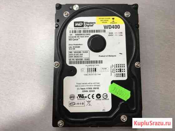 HDD 3.5 IDE WD400BB-00jhco 40Gb (б/у) Североморск