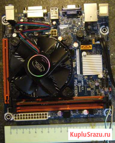 ITX Pegatron H81-X1 +Intel Core i3-4170 Оленегорск - изображение 1