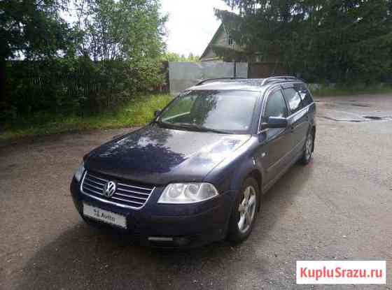 Volkswagen Passat 1.9 МТ, 2002, универсал Опочка