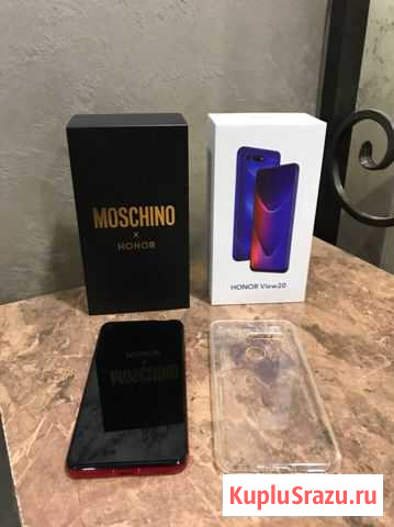 Новый Honor View 20 8/256GB moschino 2SIM Владикавказ - изображение 1