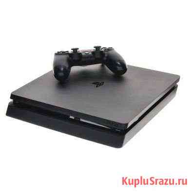 PlayStation 4 slim 1 Tb 5.05 Б\У + игры Ессентуки