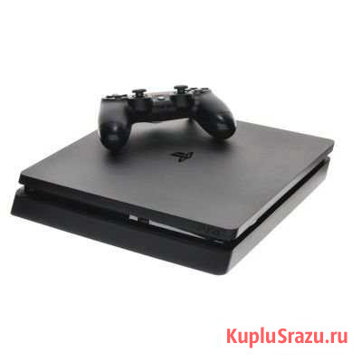 PlayStation 4 slim 1 Tb 5.05 Б\У + игры Ессентуки - изображение 1