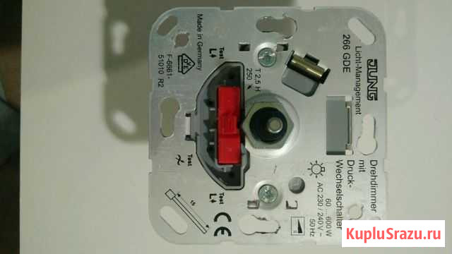 Роторный диммер jung 266 gde Долгопрудный - изображение 1