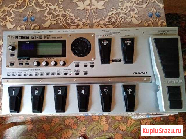 Гитарный процессор Boss GT-10 Королев - изображение 1