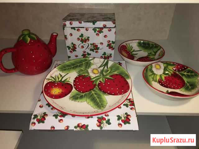 Новые чайник, салатники, блюдо Котельники - изображение 1