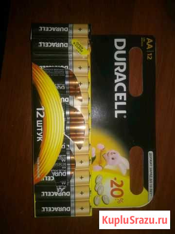AAA/AA батарейки Duracell 12 шт Королев - изображение 1