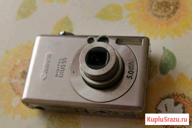 Фотоаппарат Canon Digital ixus 55 Мытищи - изображение 1