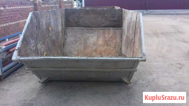 Мусорный контейнер 8 куб. 1 шт. Хорошее состояние Мытищи - изображение 1