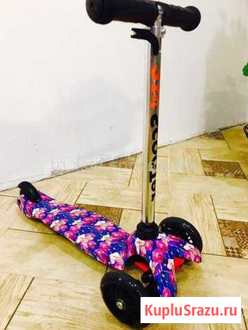 Мини ап ST scooter 3 колёсный самокат с регулируем Санкт-Петербург - изображение 1