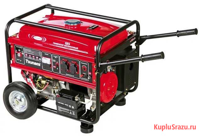 Бензиновый генератор Tsunami GES-8001E Джубга кп - изображение 1