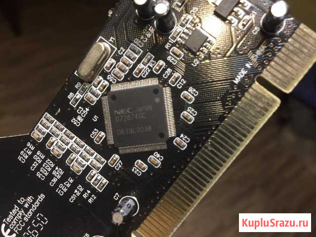 Карта Fire wire 1394 Nec PCI Шахты - изображение 1