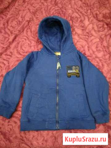 Толстовка с теплой подкладкой. 110 см Москва - изображение 1