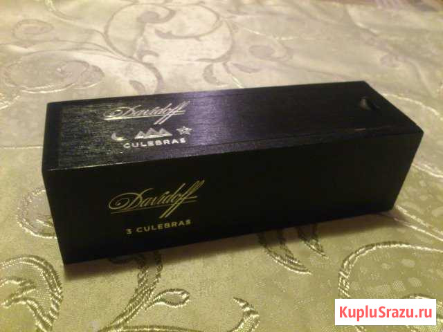 Коробка из под сигар Davidoff Culebras Санкт-Петербург - изображение 1
