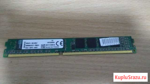 4GB Kingston DDR3 Низкопрофильная Новороссийск - изображение 1