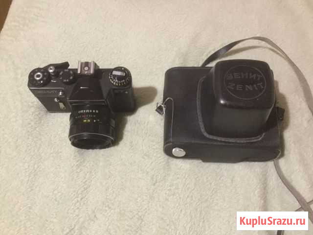 Фотоаппарат Зенит ет, объектив Helios-44м-4 Сочи - изображение 1