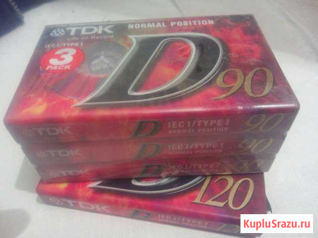 Кассеты tdk запечатанные Приморско-Ахтарск - изображение 1