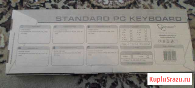 Клавиатура Gembird KB-8300-SB-R Тосно - изображение 1