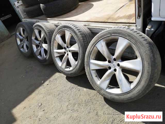 Оригинальные диски enkei r 21 fx infiniti Чита - изображение 1