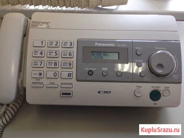 Факс телефон Panasonic KX-FT502 Екатеринбург - изображение 1