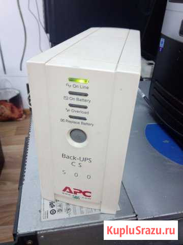 APC Back-UPS CS500 с новым аккумулятором Новосибирск - изображение 1