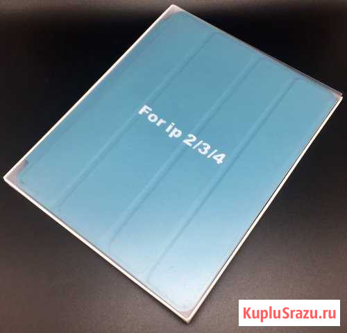 iPad 2 3 4 Чехол Кожаный Бирюзовый Apple Sky Blue Нижний Новгород - изображение 1