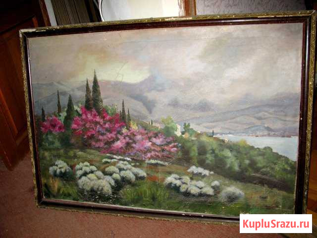 Картина холст, масло Майкоп - изображение 1