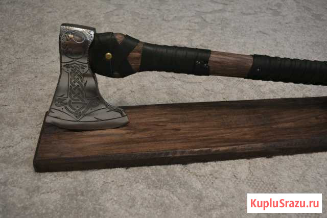 Топор с Подставкой 70 см, кованый Линда - изображение 1