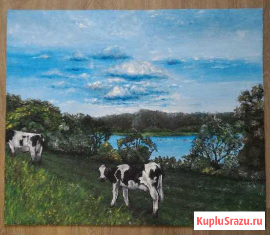 Картина Коровы Тосно - изображение 1