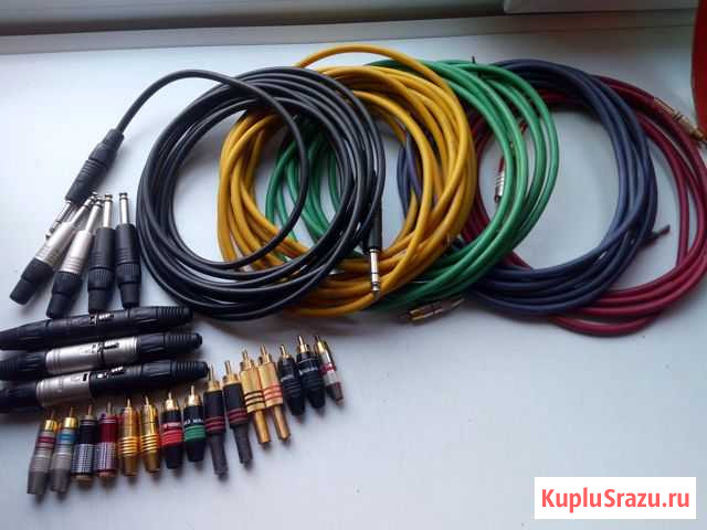 Провода,XLR,Jack,Speakоn,RCA за 50 процентов Мурманск - изображение 1
