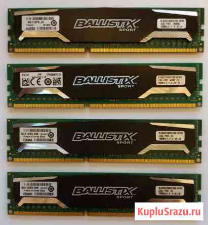 Crucial Ballistix Sport 16GB (4 x 4GB) Белгород